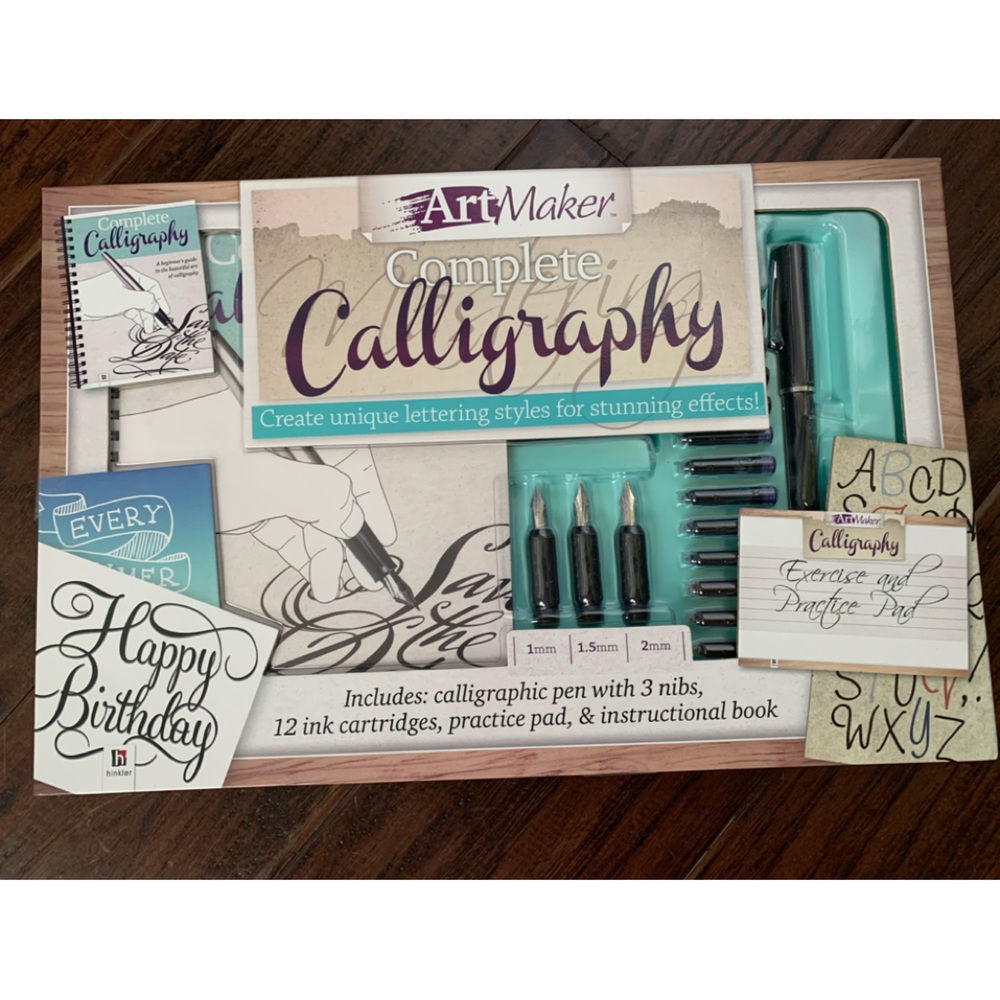 Calligraphy lettering kit